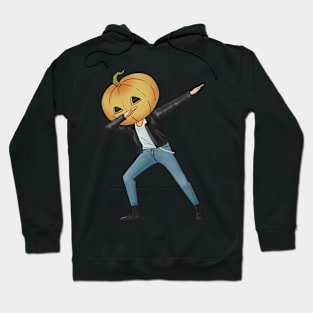 dabbing jack o lantern halloween Hoodie